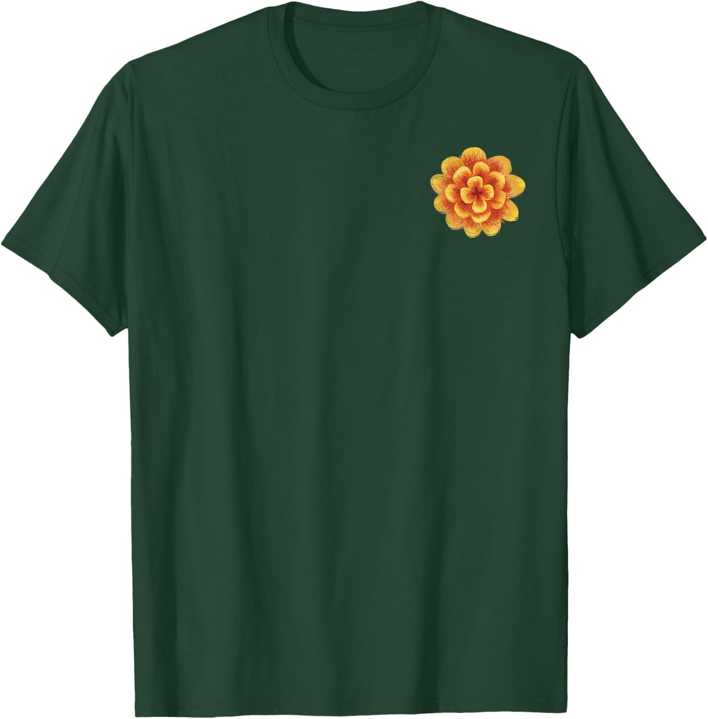 Disney Pixar Coco Marigold Pocket Seize Your Moment Back T-Shirt - T-Shirt | Forest