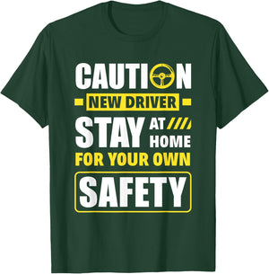 Funny Driver's License New Driver T-Shirt - T-Shirt | Forest