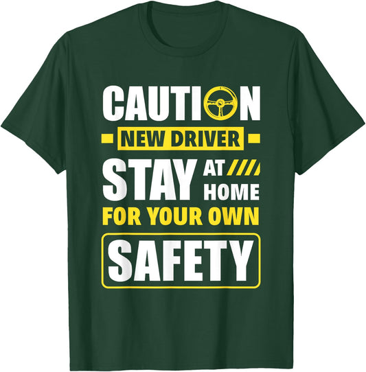 Funny Driver's License New Driver T-Shirt - T-Shirt | Forest