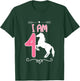 Horse Birthday Shirt 4 Years Old Birthday Outfit Girls T-Shirt - T-Shirt | Forest