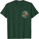 (2 SIDED) Twins 21st Birthday Party Groovy 21 Year Old Twin T-Shirt - T-Shirt | Forest