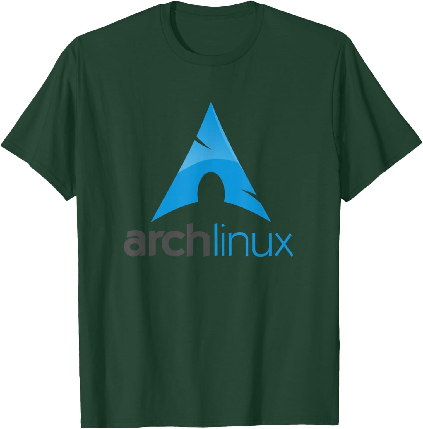 Arch Linux lover tagline and Logo Open Source Os T-Shirt - T-Shirt | Forest