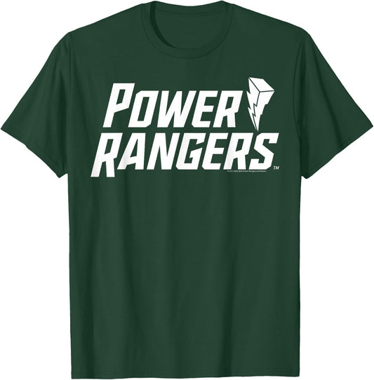 Power Rangers Simple Logo T-Shirt - T-Shirt | Forest