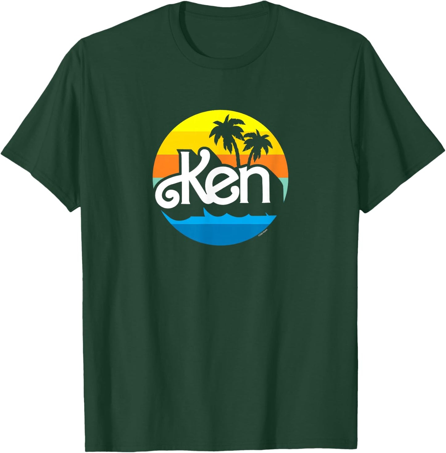 Barbie - Ken Retro Summer T-Shirt - T-Shirt | Forest