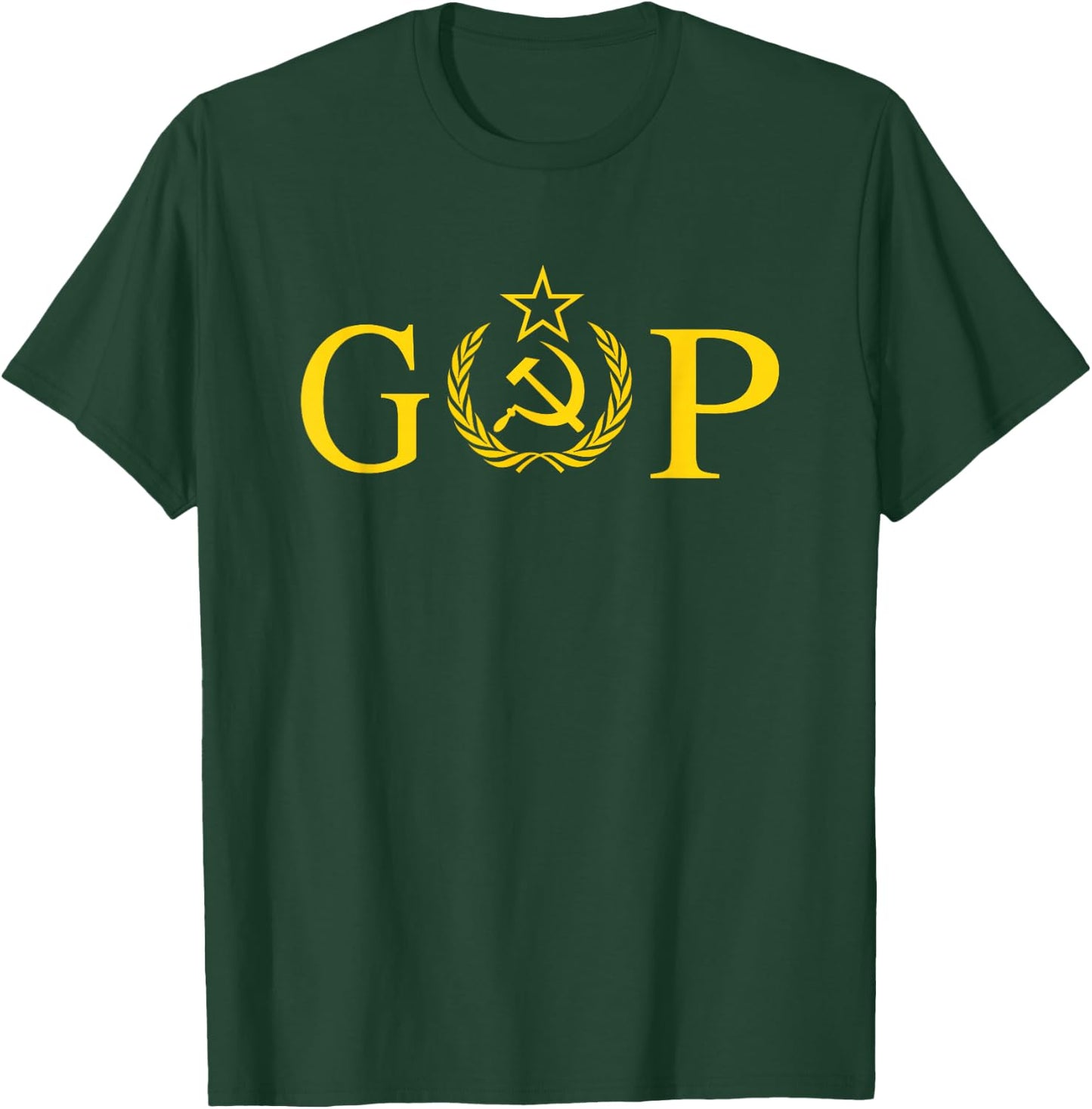 Anti Trump Russia Hammer & Sickle GOP Shirt T-Shirt - T-Shirt | Forest
