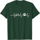 Bicycling Lover Cycling Biking Bicycle paws dog love T-Shirt - T-Shirt | Forest