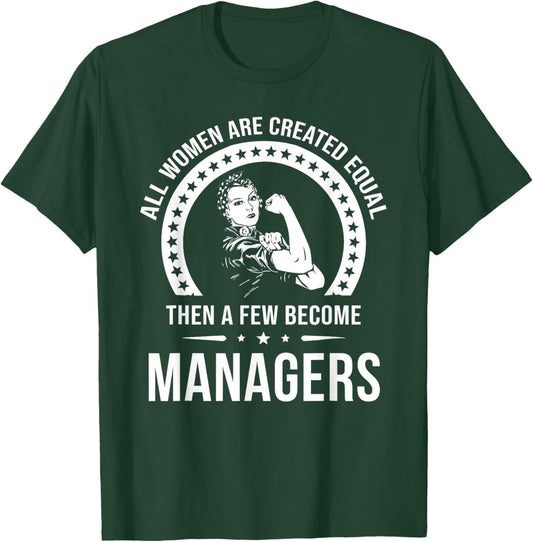 Manager Shirts | Manager T-Shirt - T-Shirt | Forest