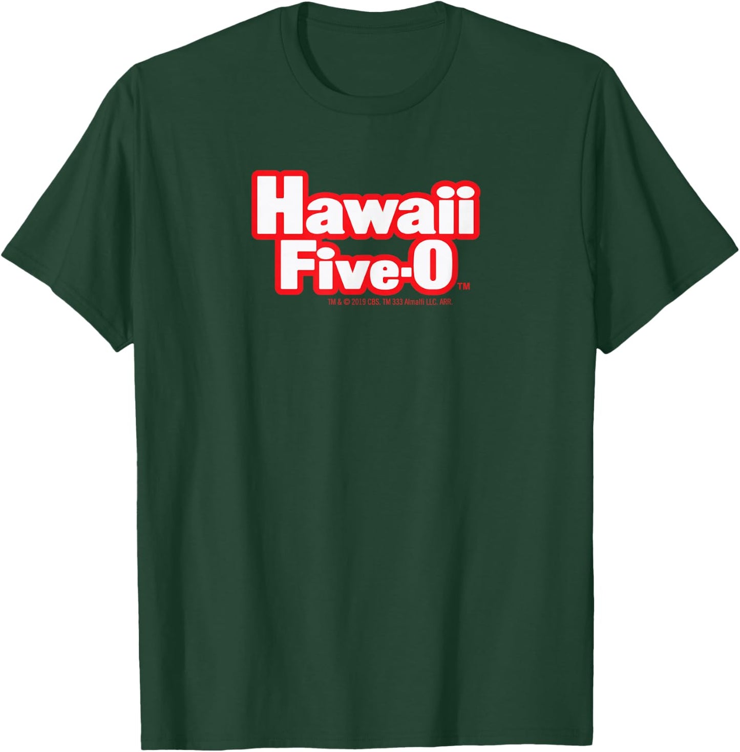 Hawaii Five-0 Retro Logo T-Shirt - T-Shirt | Forest