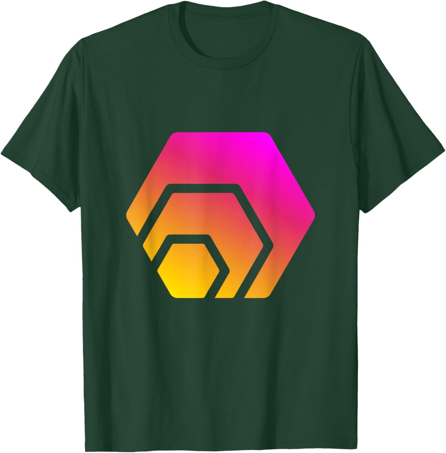 Hex Logo | The hex Crypto and hex Crypto Logo T-Shirt - T-Shirt | Forest