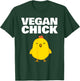 Vegan Chick funny Vegan Chick T-Shirt - T-Shirt | Forest