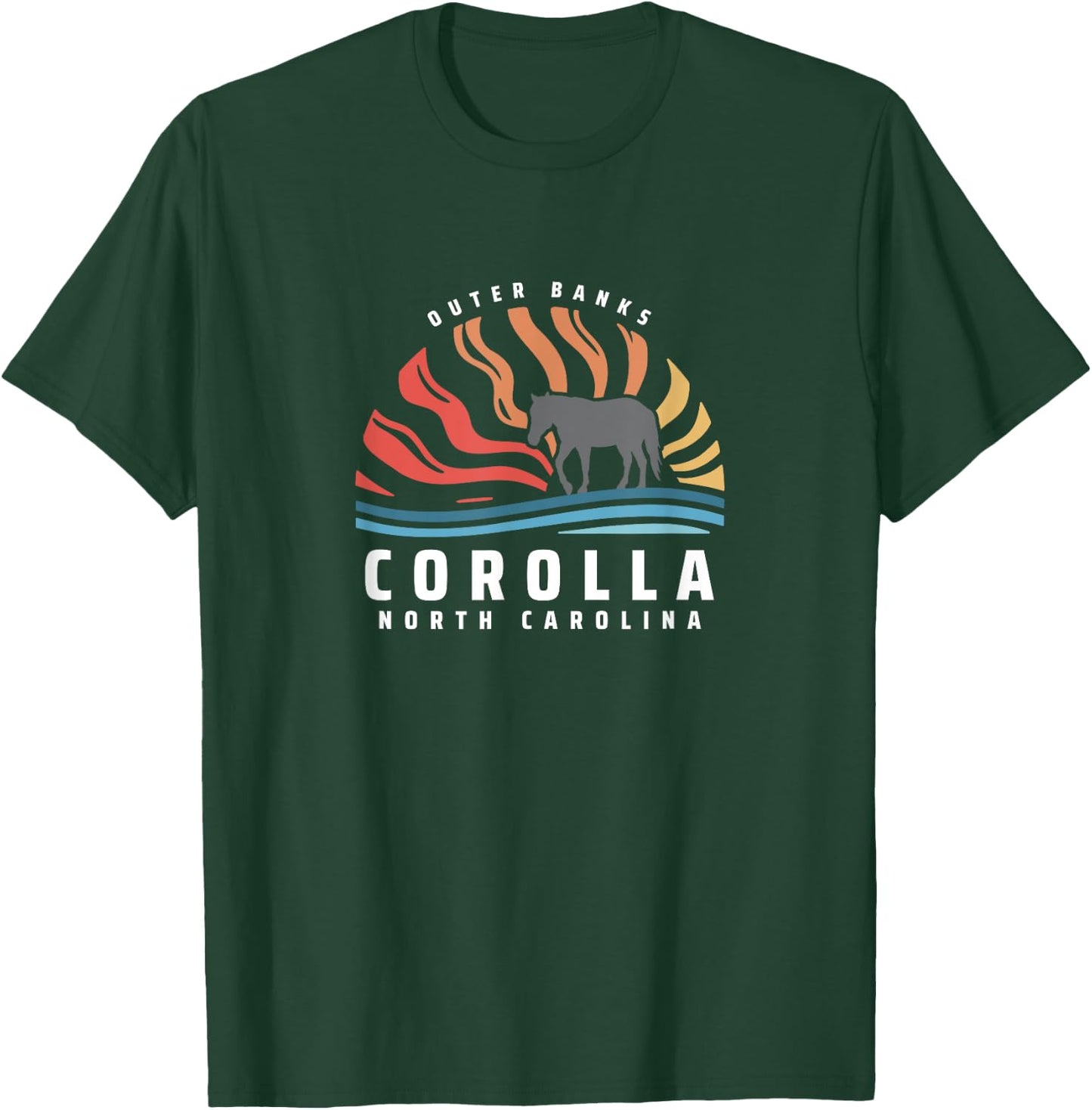 Corolla Wild Horse T-Shirt - T-Shirt | Forest