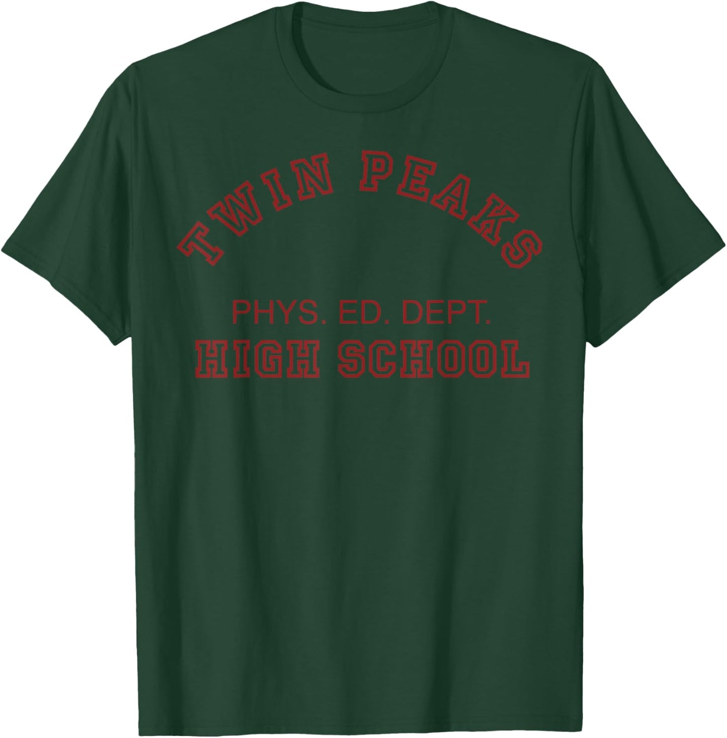 Twin Peaks Physical Education Graphic T-Shirt - T-Shirt | Forest