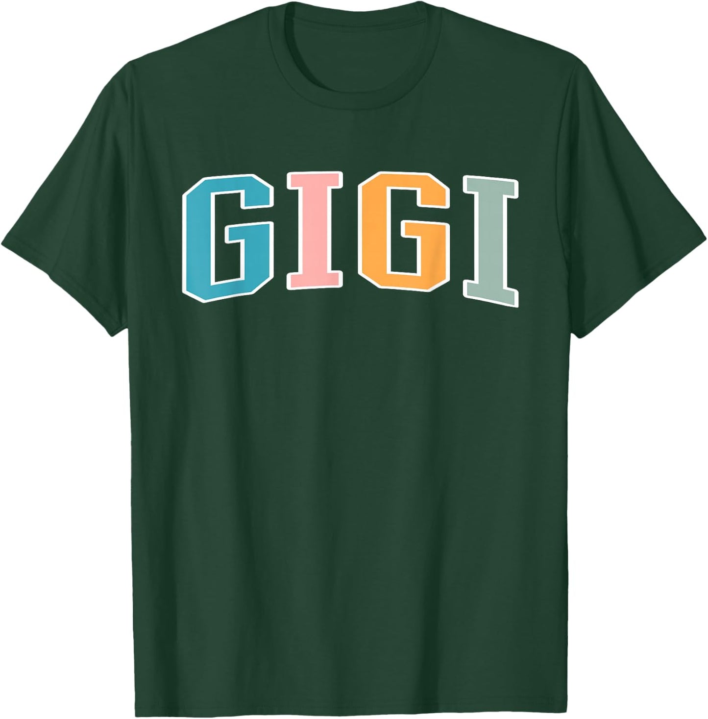 Gigi for Grandma Grandmother Announcement Mothers Day T-Shirt - T-Shirt | Forest
