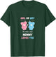 Gender reveal, pink or blue mommy to be T-Shirt - T-Shirt | Forest