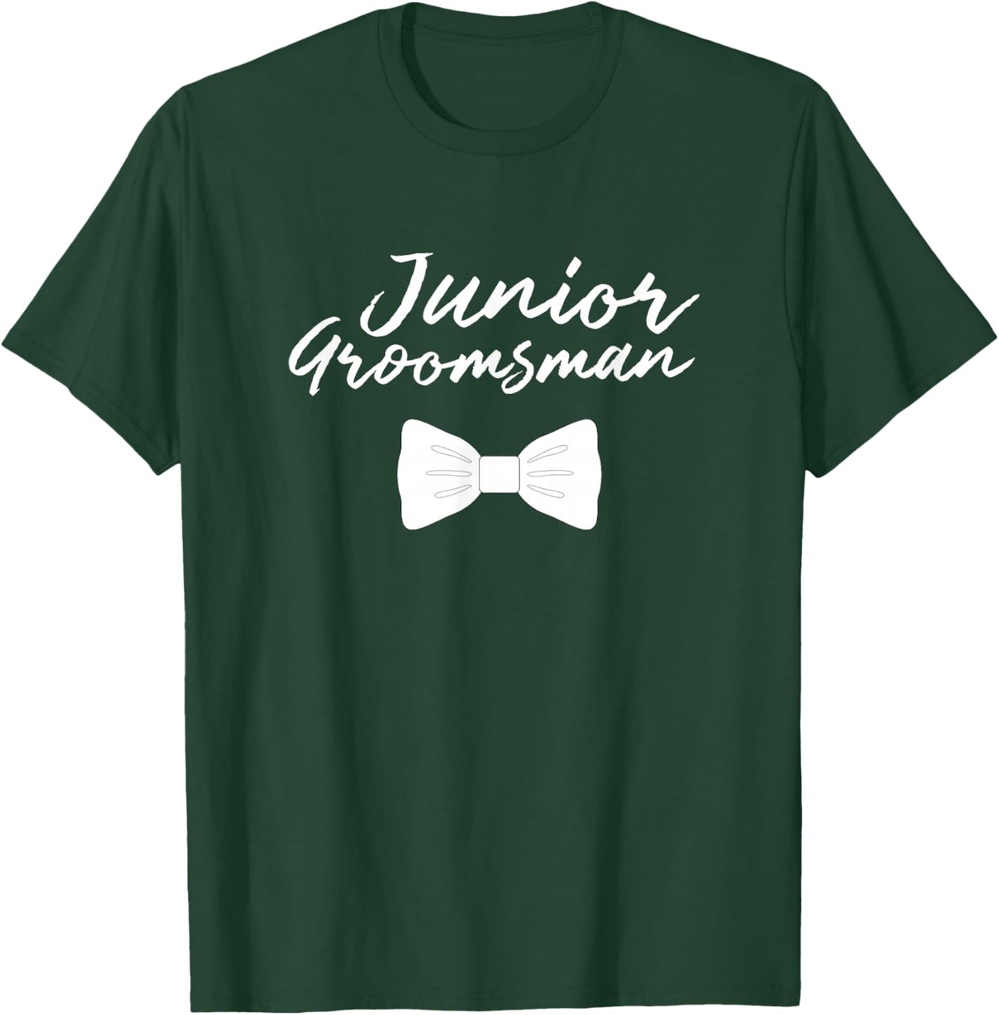 Junior Groomsman Wedding T Shirt For Boys T-Shirt - T-Shirt | Forest