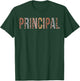 Principal Leopard Appreciation Apparel For Work T-Shirt - T-Shirt | Forest