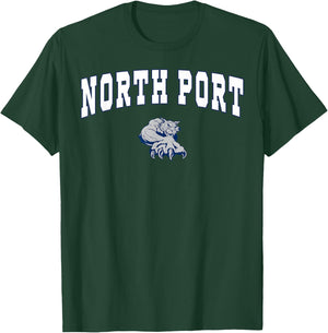 North Port High School Bobcats C2 T-Shirt - T-Shirt | Forest