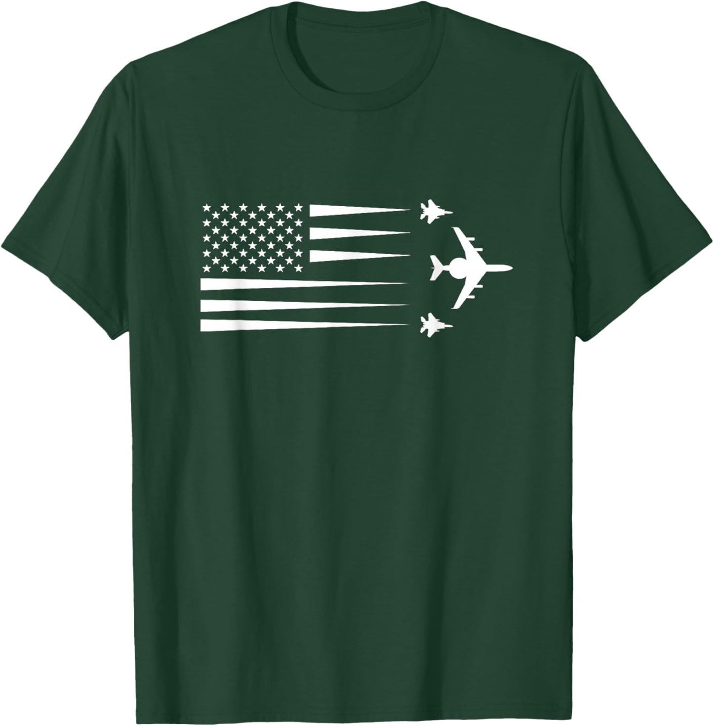 E-3 E3 Sentry AWACS F-15 Eagle T-Shirt - T-Shirt | Forest