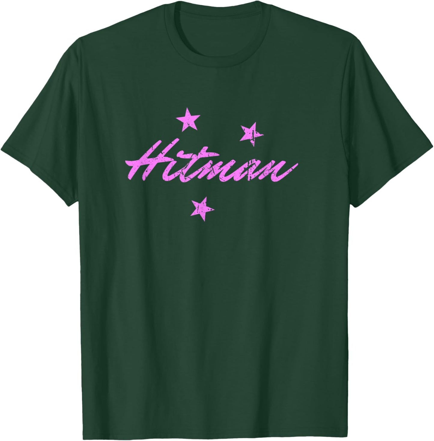Hitman 90's Wrestling Fanatic Nostalgia Hart Vintage Graphic T-Shirt - T-Shirt | Forest