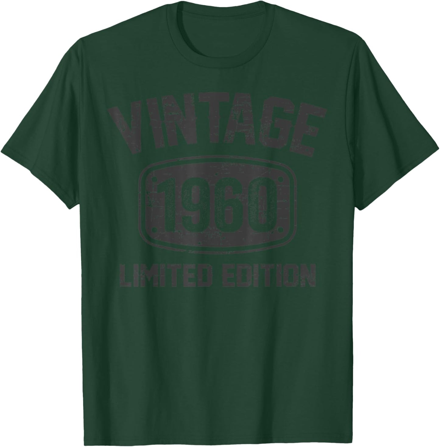 62 Years Old Vintage 1960 Limited Edition 62th Birthday T-Shirt - T-Shirt | Forest