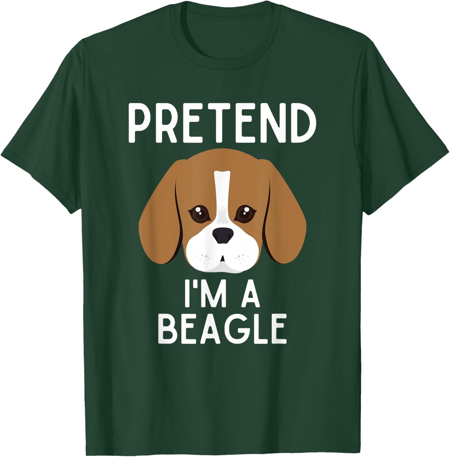Halloween Beagle Costume Men Women Adult Beagle T-Shirt - T-Shirt | Forest