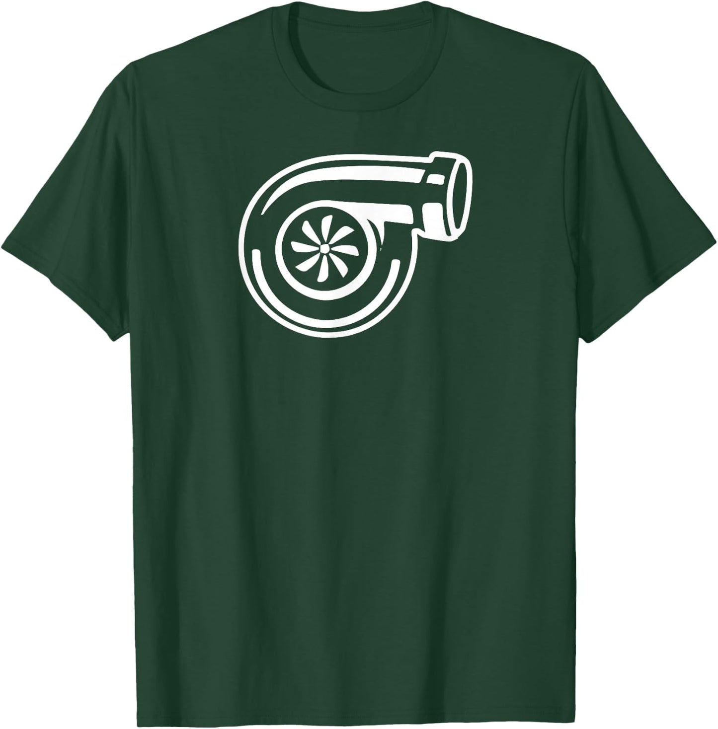 Turbo Turbocharger Boost Fast Tuner Car JDM Racing Dad Men T-Shirt - T-Shirt | Forest