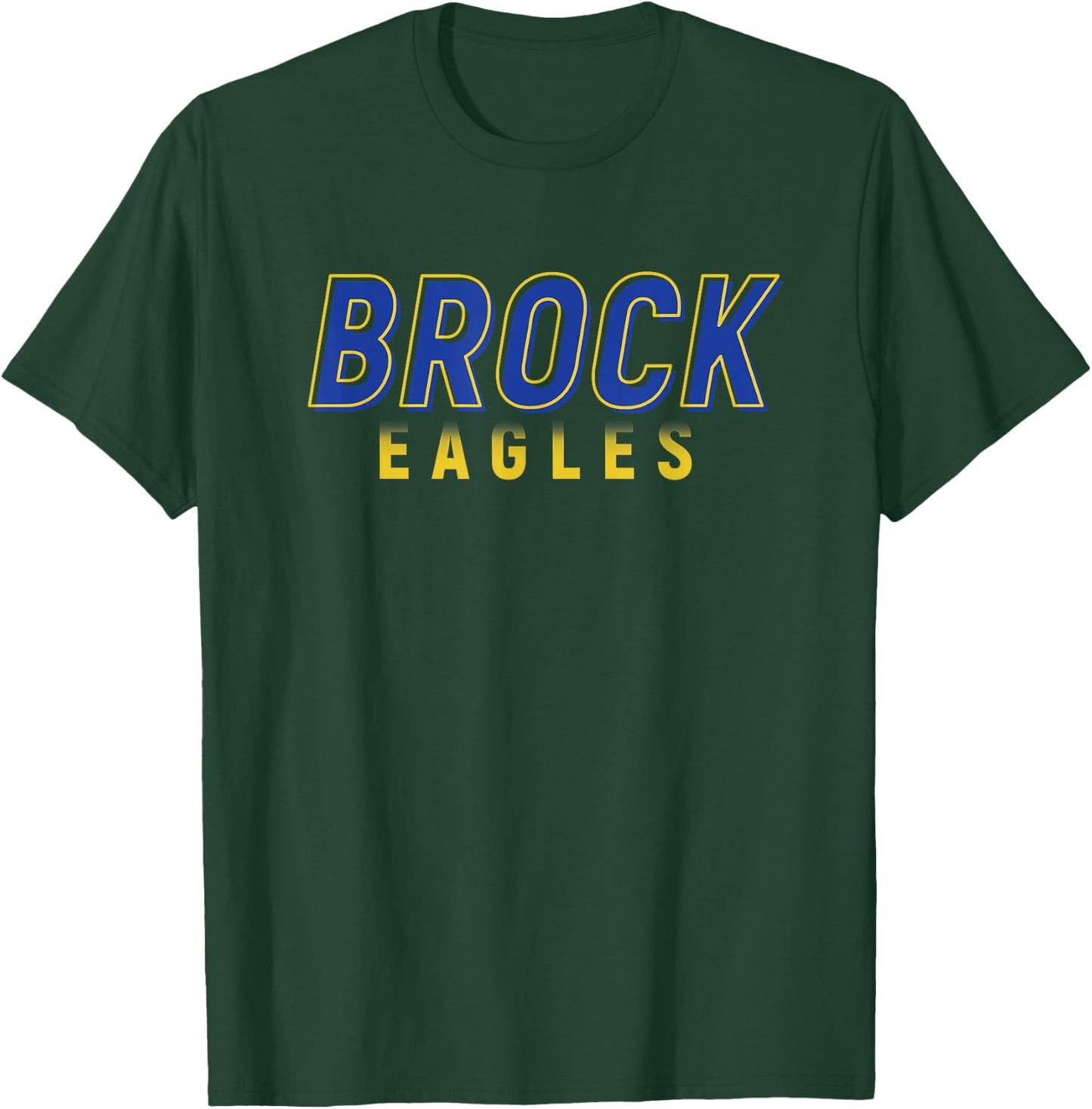 Brock Texas Brock Eagles T-Shirt - T-Shirt | Forest