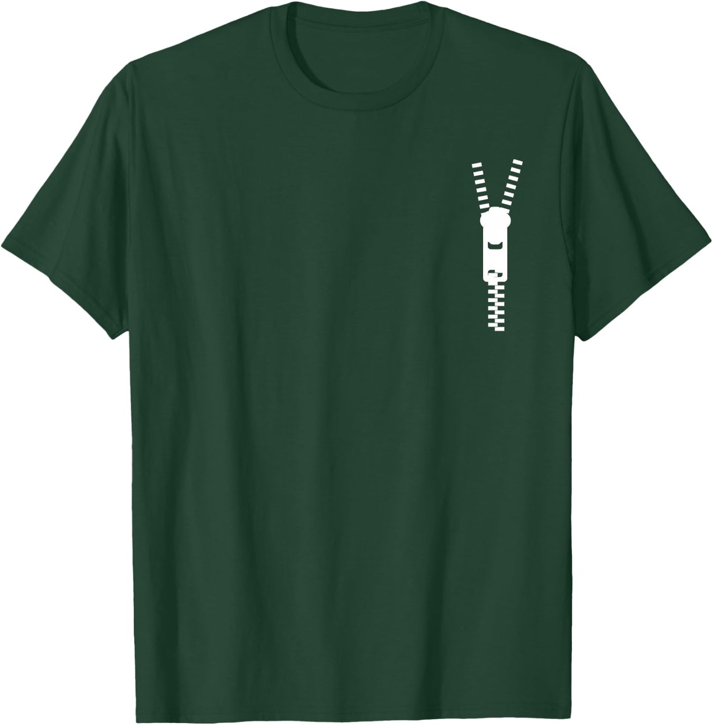 Open Heart Surgery Survivor Zipper Club Get Well Soon Design T-Shirt - T-Shirt | Forest