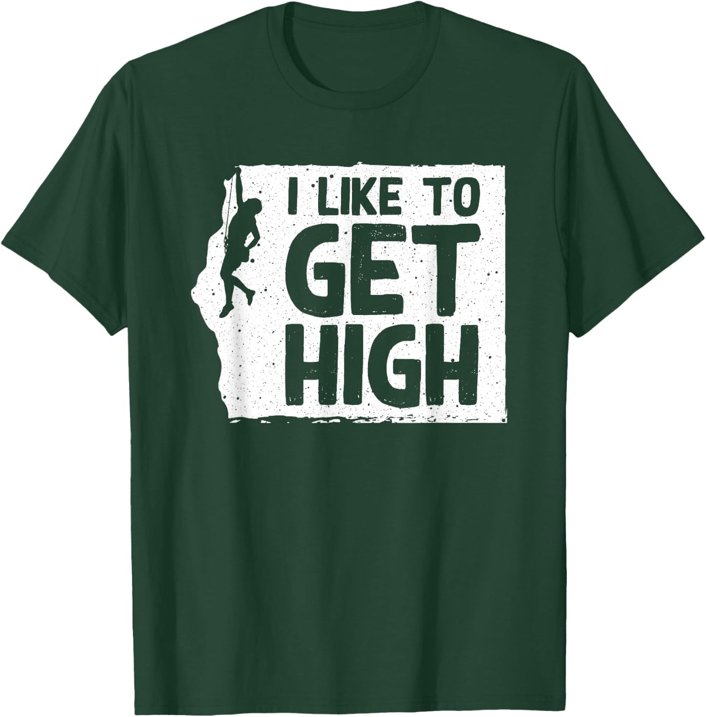Funny Rock Climbing Women Mountain Indoor Bouldering T-Shirt - T-Shirt | Forest