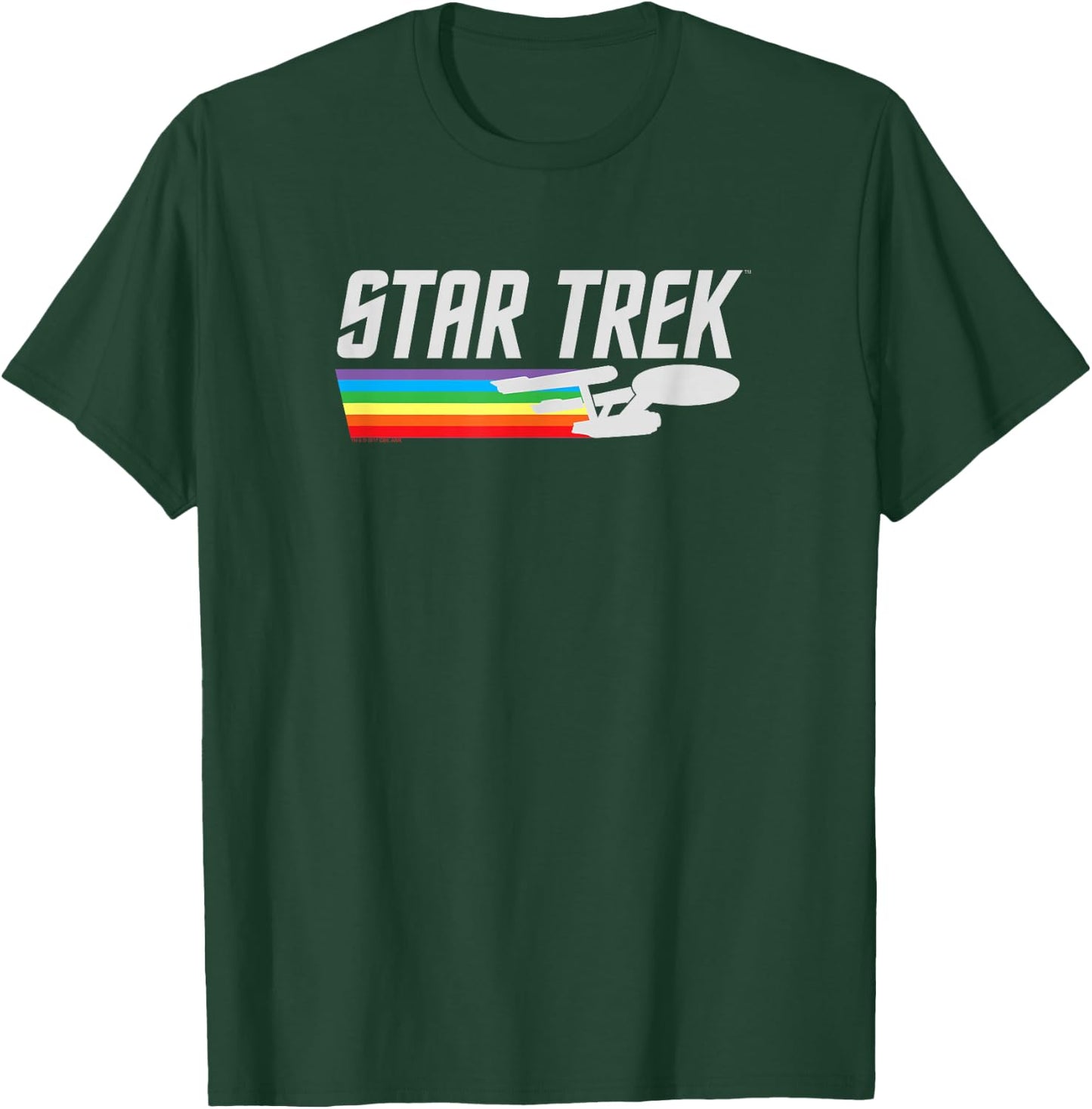 Star Trek Rainbow Trail T-Shirt - T-Shirt | Forest