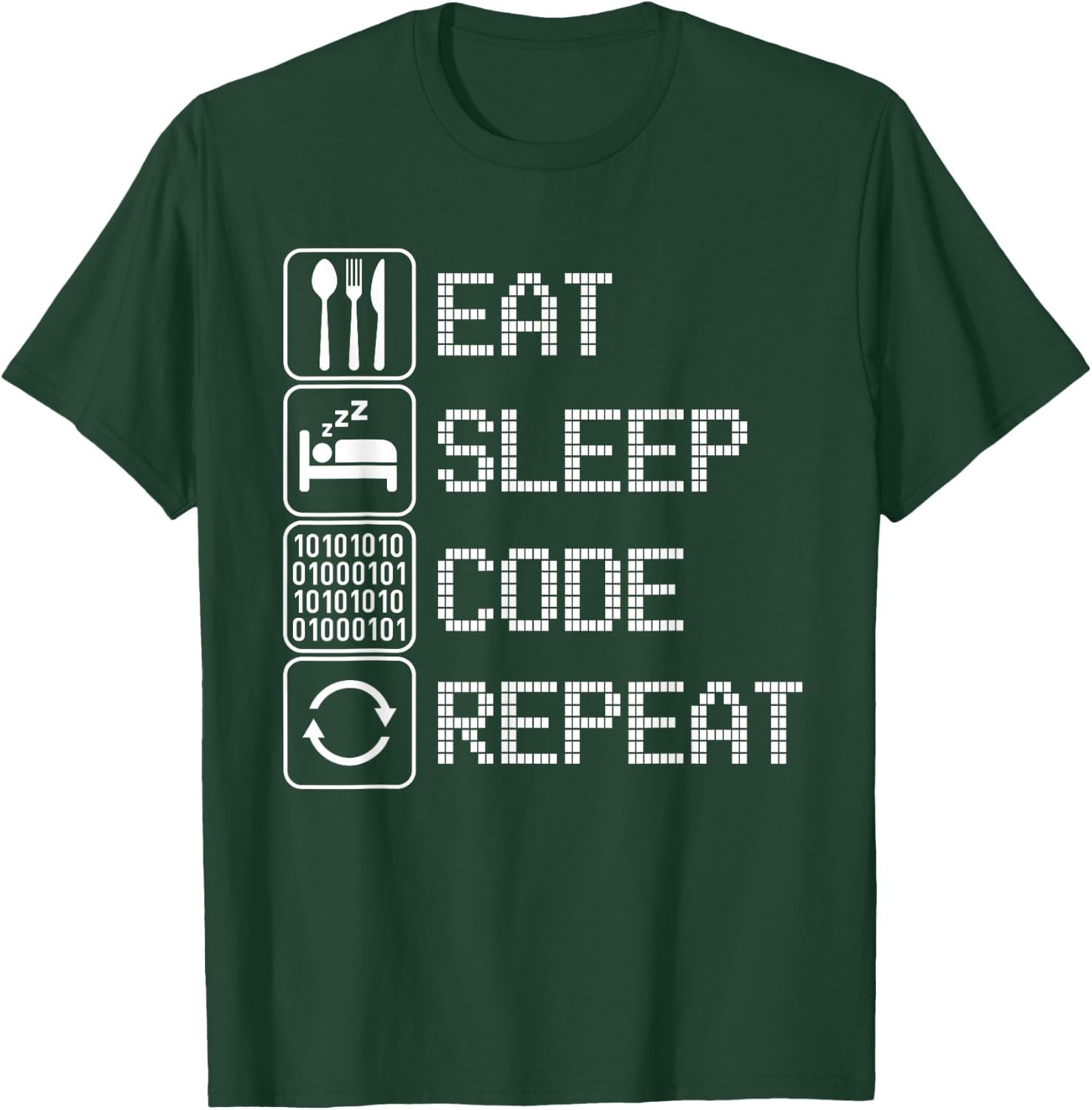 Code Funny Software Dev T-Shirt - T-Shirt | Forest
