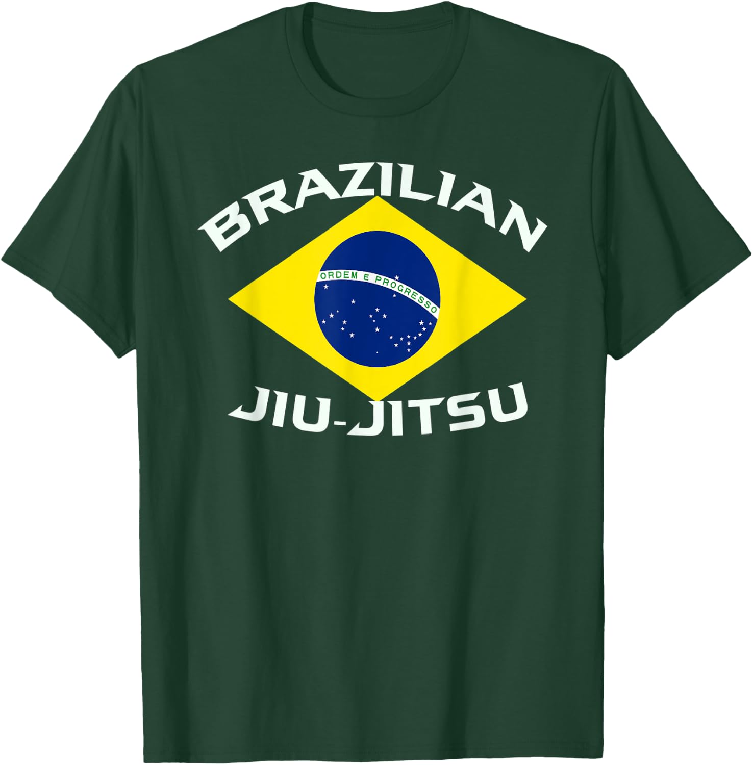 Brazilian Jiu-Jitsu - MMA, BJJ and Grappling Gift T-Shirt - T-Shirt | Forest