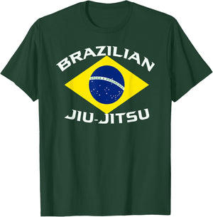 Brazilian Jiu-Jitsu - MMA, BJJ and Grappling Gift T-Shirt - T-Shirt | Forest