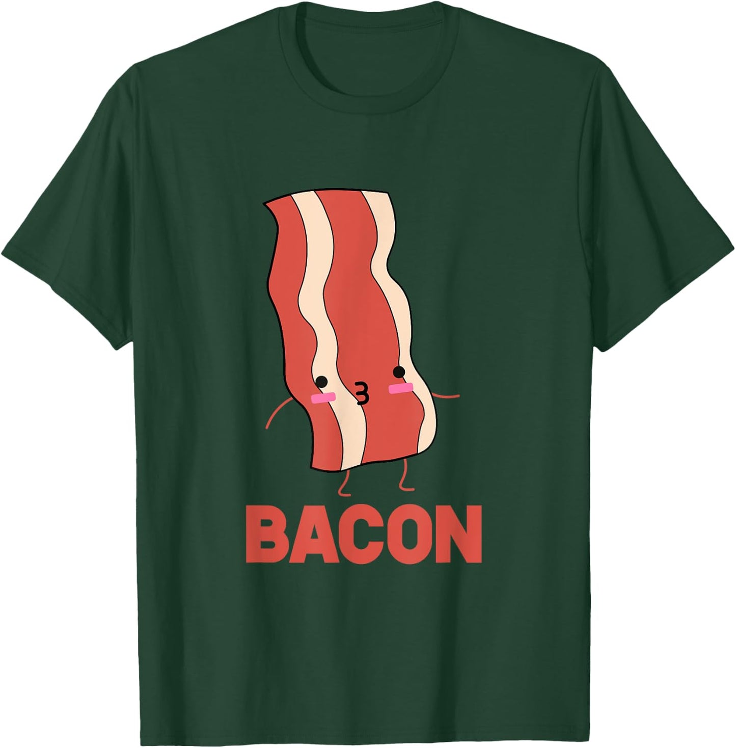 Bacon and Egg Cute Matching Couples Valentines Day Shirt T-Shirt - T-Shirt | Forest