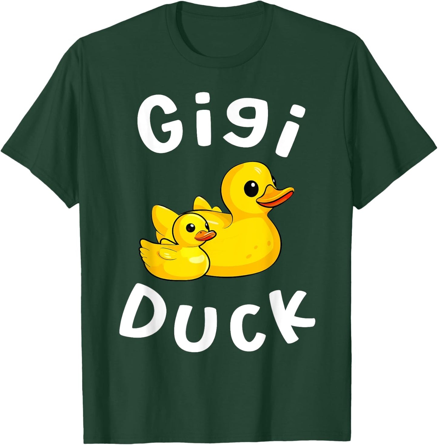 Gigi Duck Birthday Rubber Duck Kids Family Matching T-Shirt - T-Shirt | Forest