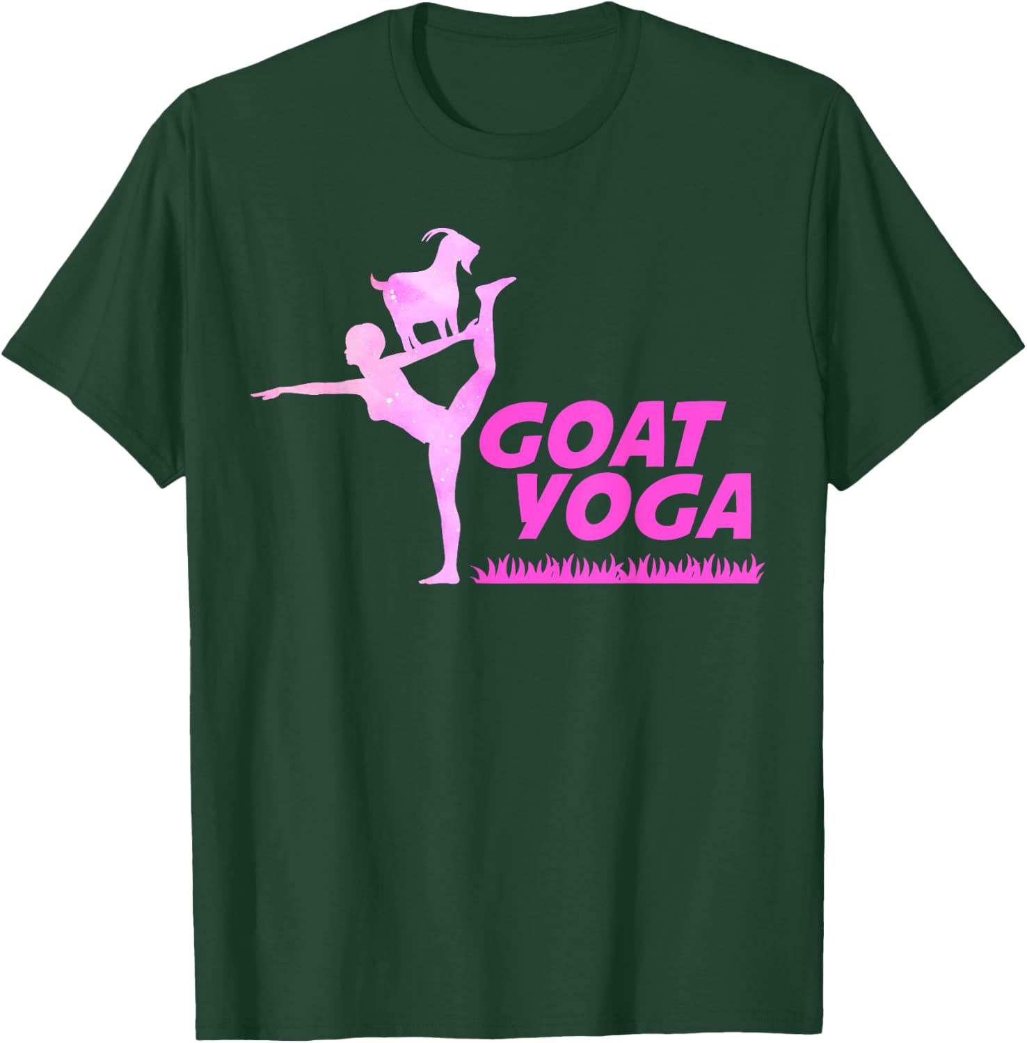 Goat Yoga T-Shirt - T-Shirt | Forest