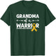 Grandma Of A Warrior - Childhood Cancer Awareness T-Shirt - T-Shirt | Forest