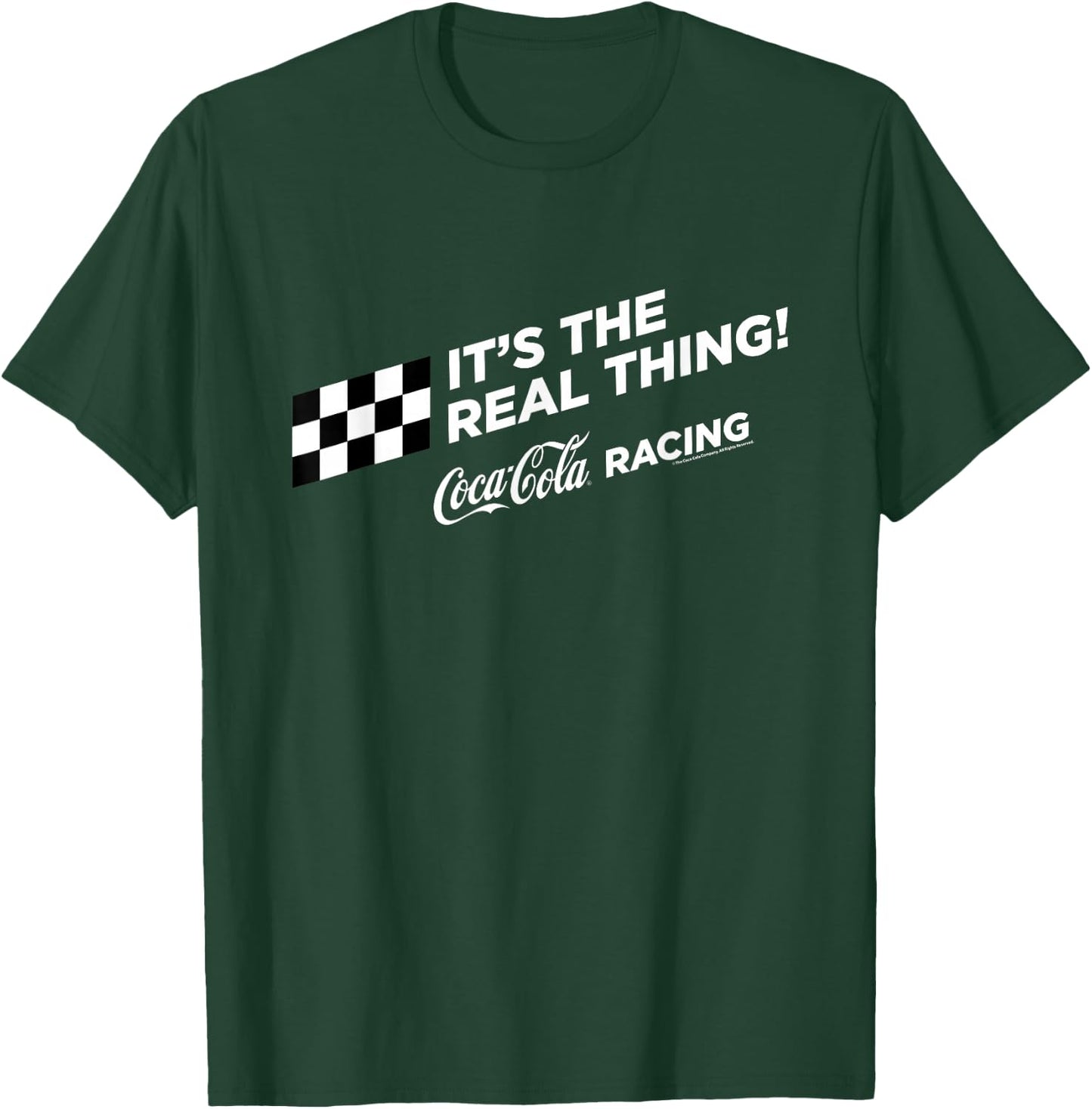 Coca-Cola Racing It's The Real Thing T-Shirt - T-Shirt | Forest