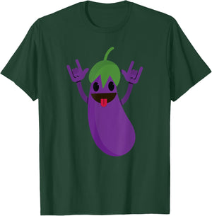 Dancing Eggplant Funny Dance Fruit Dancer Gift T-Shirt - T-Shirt | Forest
