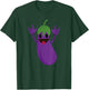 Dancing Eggplant Funny Dance Fruit Dancer Gift T-Shirt - T-Shirt | Forest