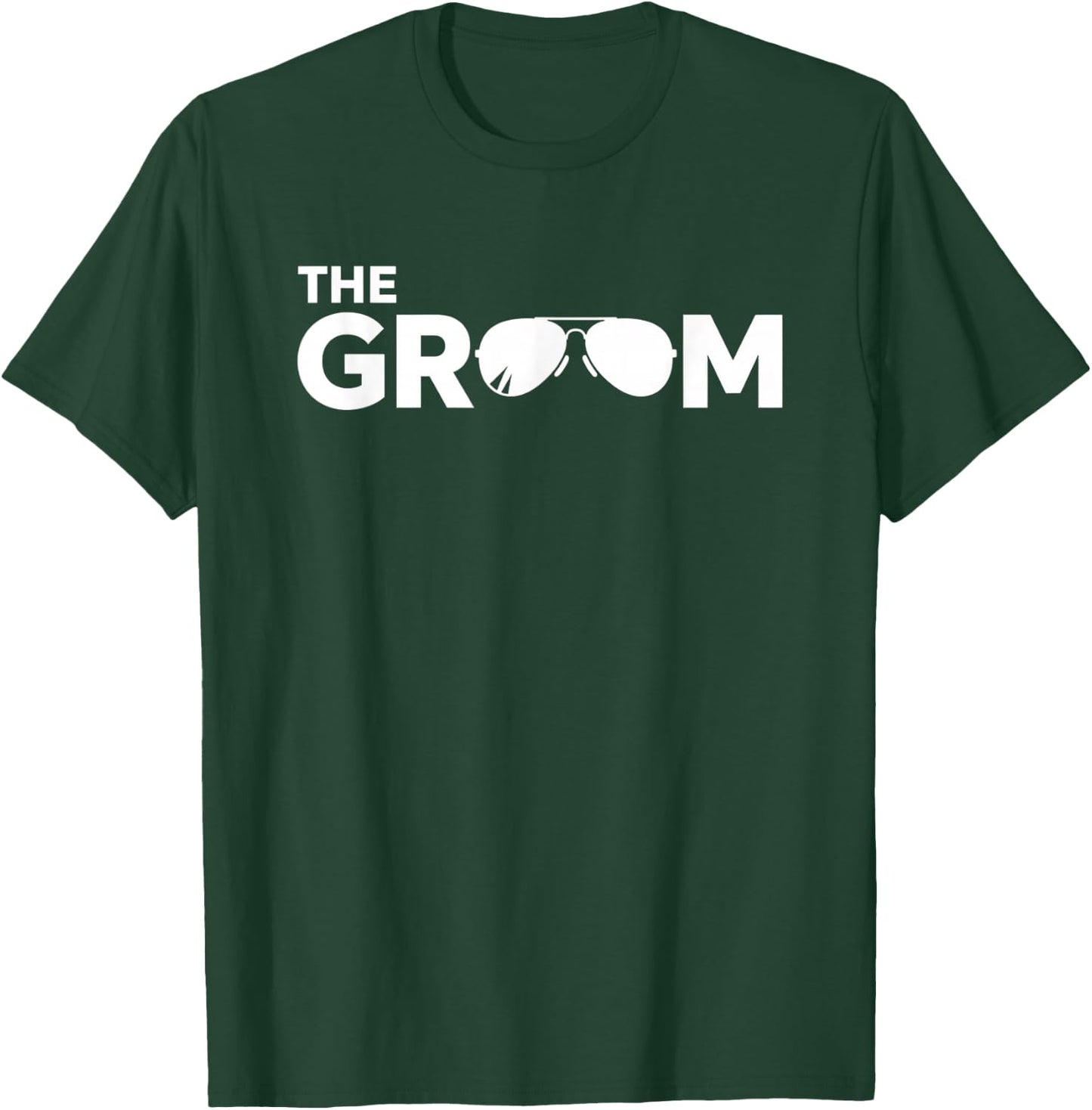 The Groom Sunglasses Bachelor Party Groom Wedding T-Shirt - T-Shirt | Forest