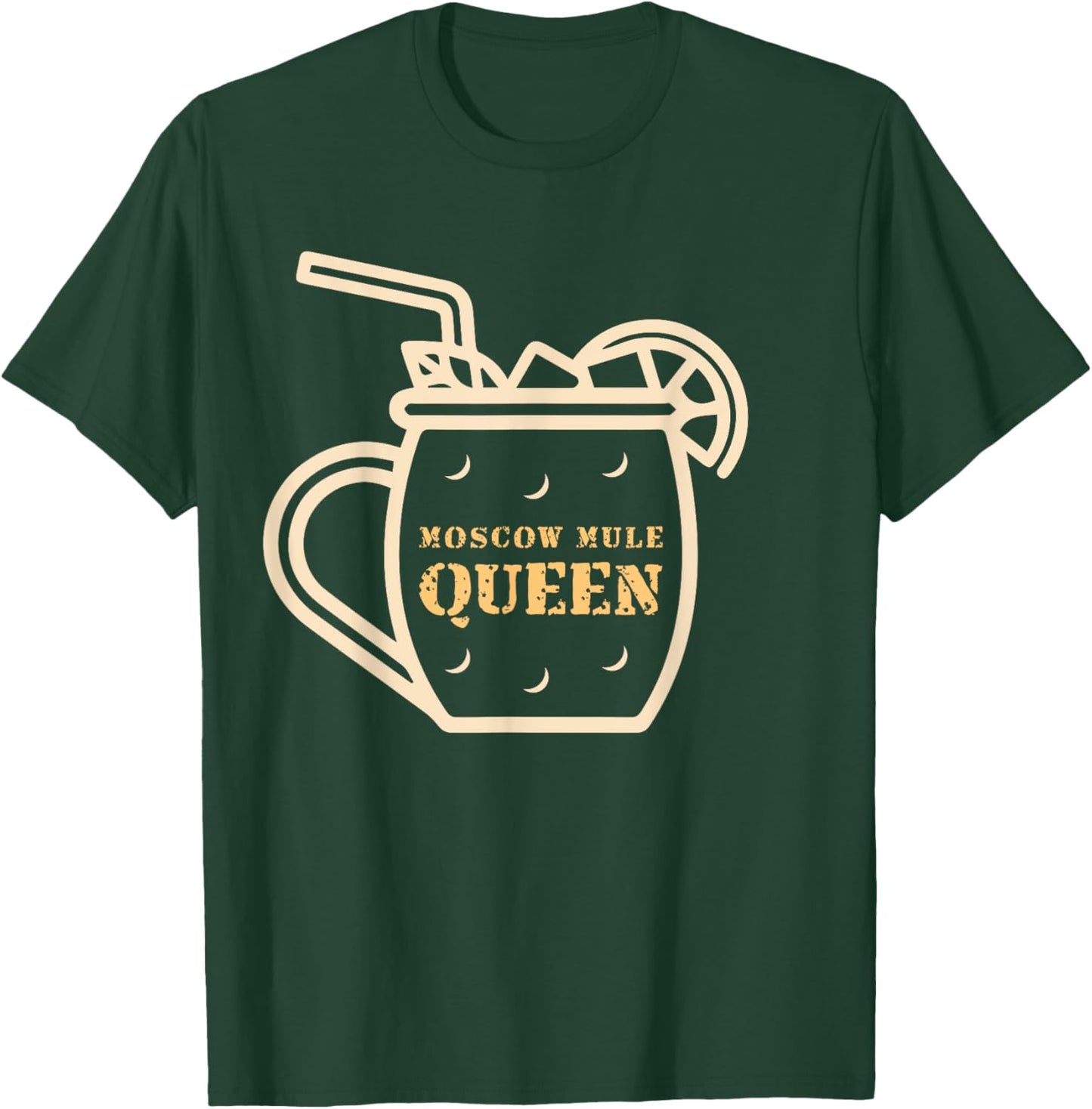 Moscow Mule Queen T-Shirt - T-Shirt | Forest