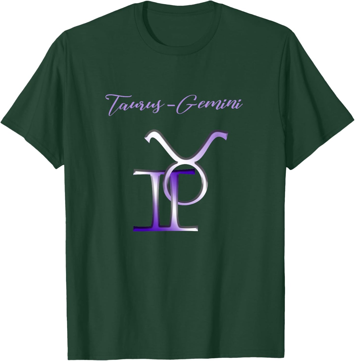 Taurus Gemini Cusp Zodiac Horoscope T-Shirt - T-Shirt | Forest