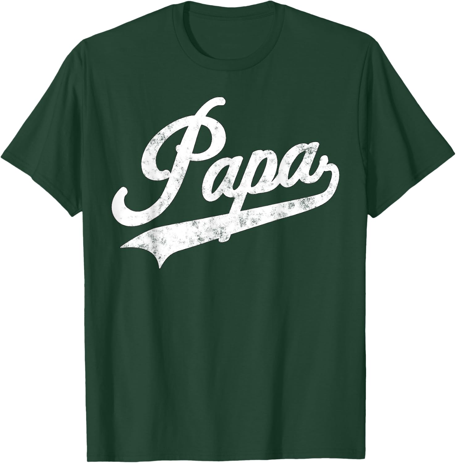 Papa Retro Style Father’s day Gift Funny Papa Grandpa T-Shirt - T-Shirt | Forest