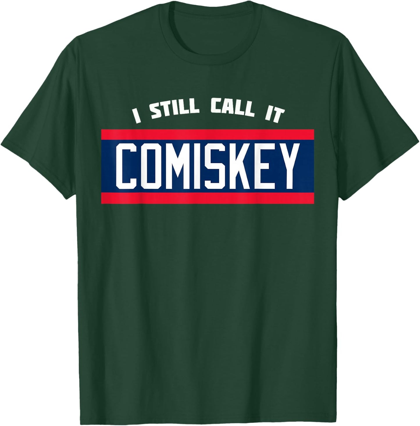 Retro Baseball 80's Throwback Style-I Still Call It Comiskey T-Shirt - T-Shirt | Forest