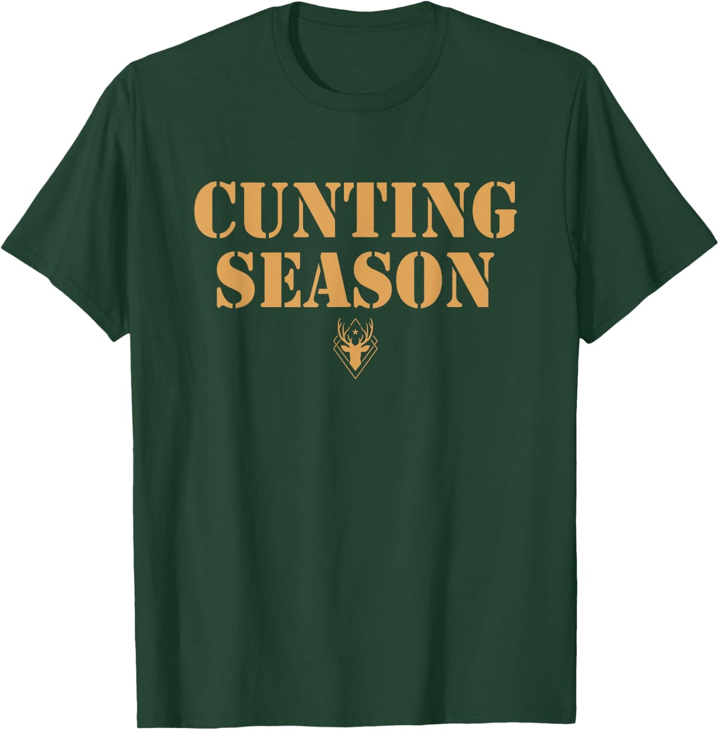 Cunting Season Shirt - Hunting Counting Season T-Shirt - T-Shirt | Forest