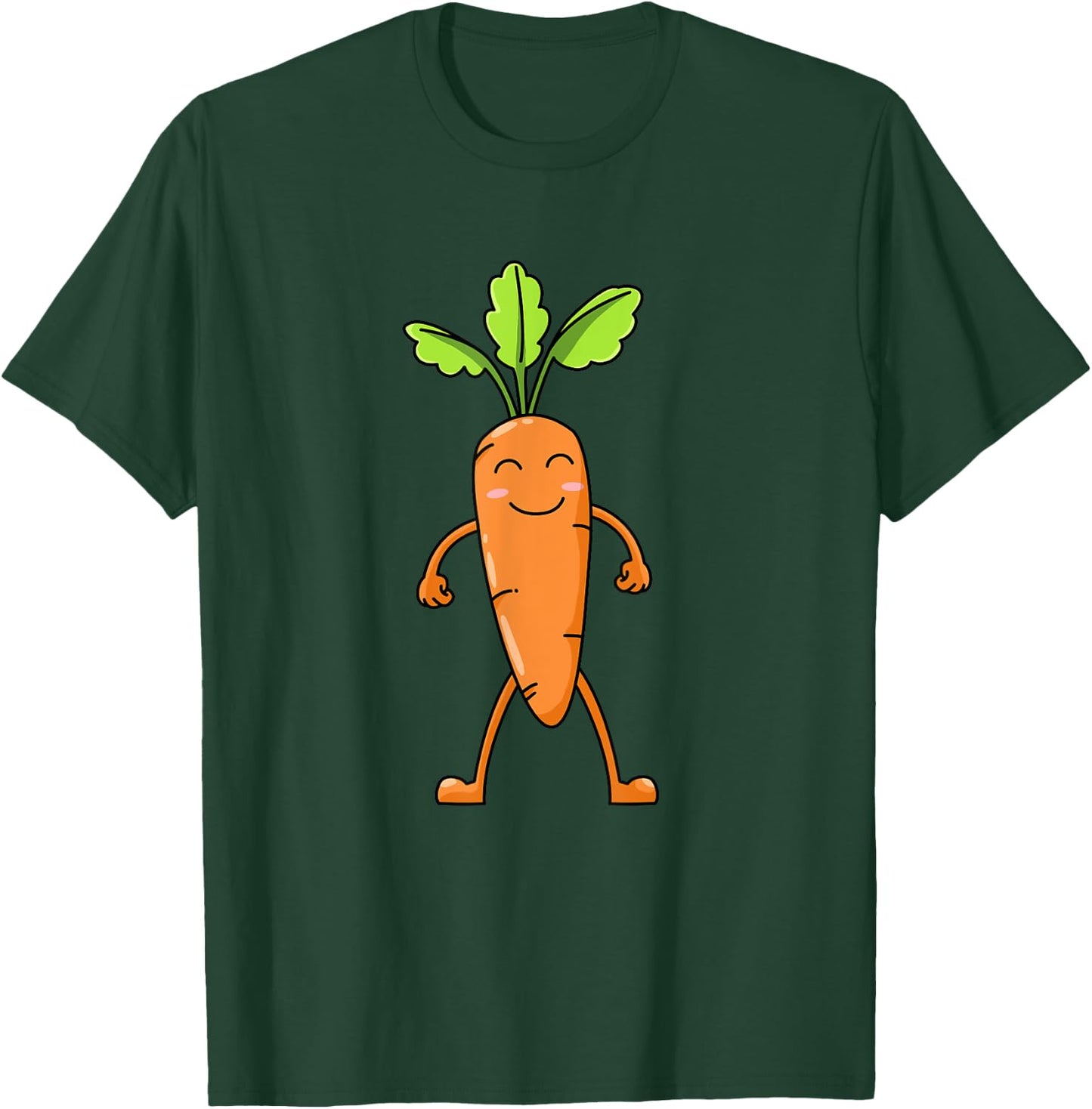 Carrot Vegetable Botanists Vegans Botanists T-Shirt - T-Shirt | Forest