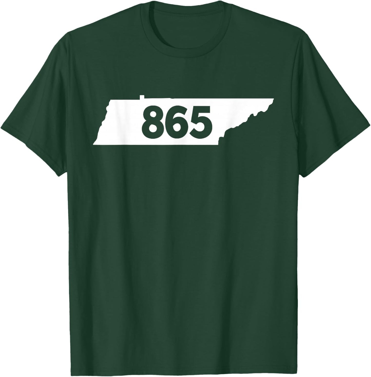 Tennessee 865 Area Code T-Shirt - T-Shirt | Forest