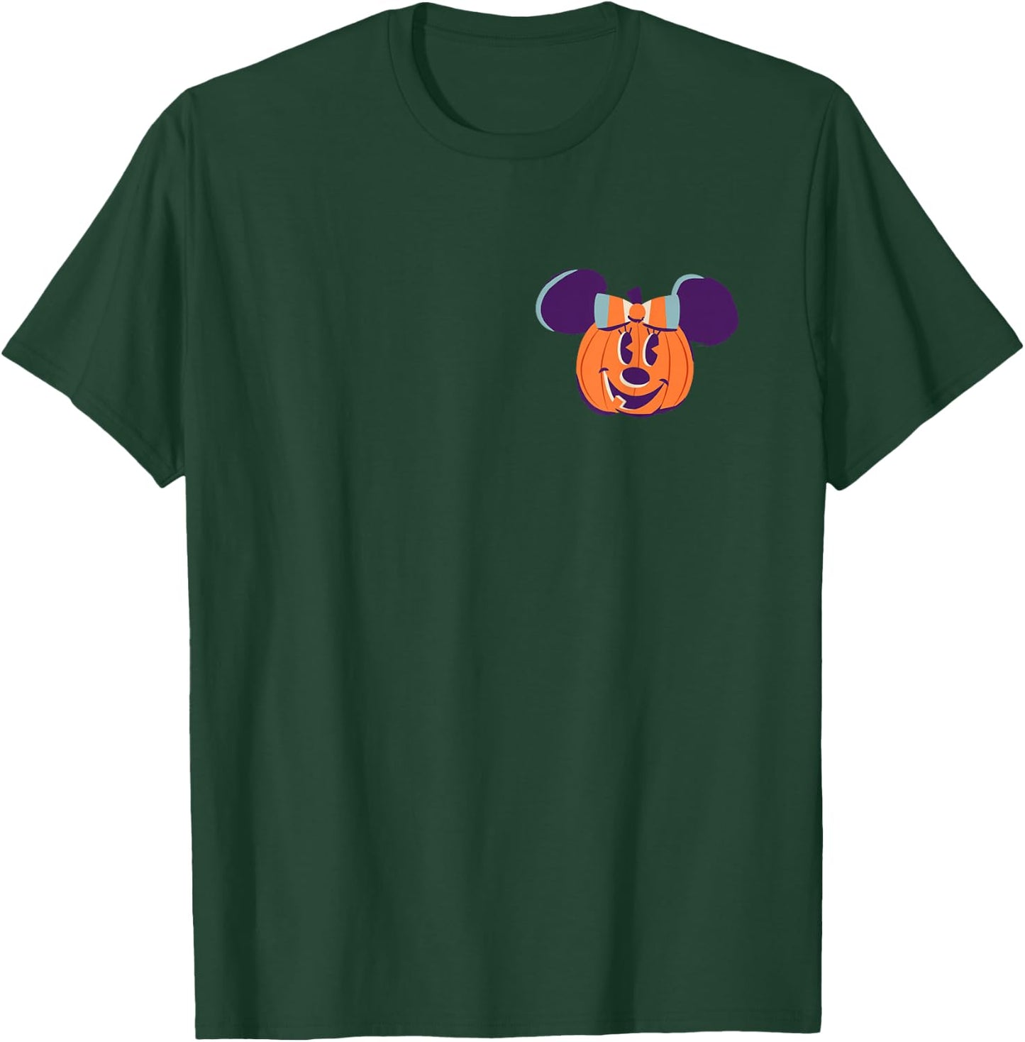 Disney Minnie Mouse Pumpkin Jack-O’-Lantern Halloween T-Shirt - T-Shirt | Forest
