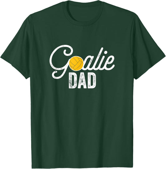 Goalie Dad Water Polo Goalie Swimming T-Shirt - T-Shirt | Forest